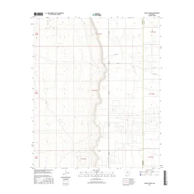 2017 Map of Caudill Ranch, 2017 Print