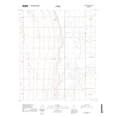 2023 Map of Caudill Ranch, 2023 Print