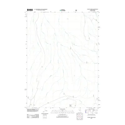 2012 Map of Caudle Creek, 2012 Print