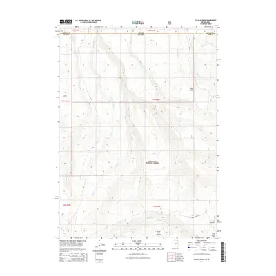 2014 Map of Caudle Creek, 2014 Print