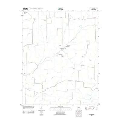 2012 Map of Caulfield, 2012 Print