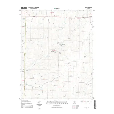 2015 Map of Caulfield, 2015 Print