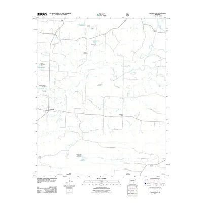 2011 Map of Caulksville, 2011 Print