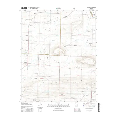 2014 Map of Caulksville, 2014 Print