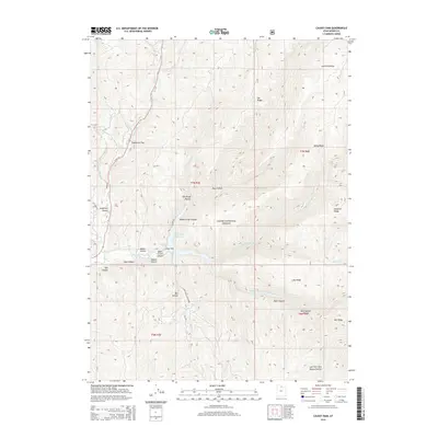2014 Map of Causey Dam, 2014 Print
