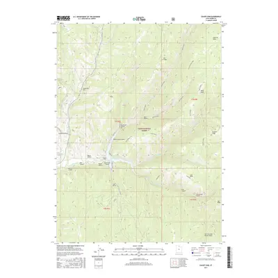 2017 Map of Causey Dam, 2017 Print
