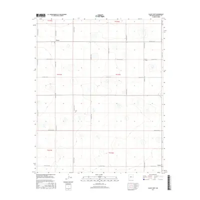 2017 Map of Causey West, 2017 Print