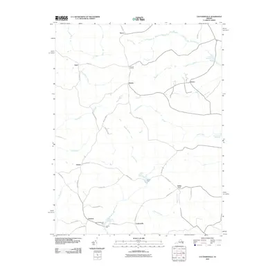 2010 Map of Cauthornville, 2010 Print