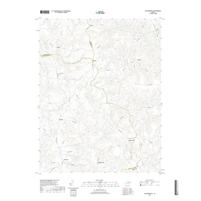 2019 Map of Cauthornville, 2019 Print