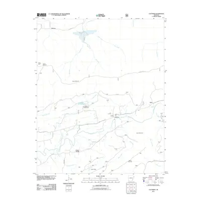 2011 Map of Cauthron, 2011 Print