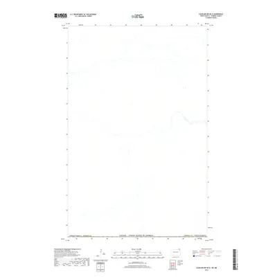 2017 Map of Cavalier NW OE N, 2017 Print