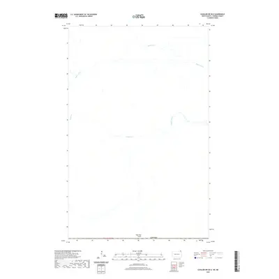 2020 Map of Cavalier NW OE N, 2020 Print