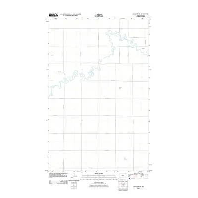 2011 Map of Cavalier NW, 2011 Print