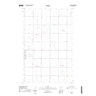 2017 Map of Cavalier, 2017 Print