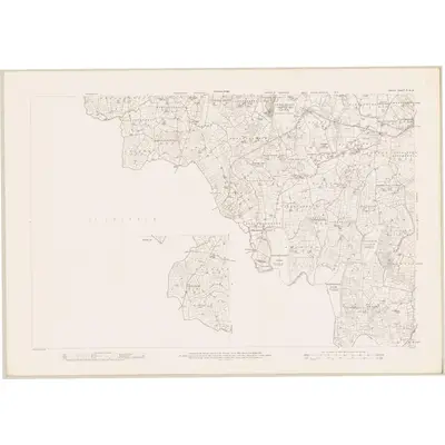 1909 Map of Cavan - Sheet 13 & 13A, 1911 Print