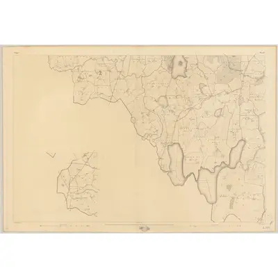 1836 Map of Cavan - Sheet 13 [with inset 13A]