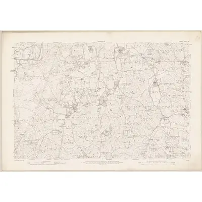 1909 Map of Cavan - Sheet 14, 1911 Print