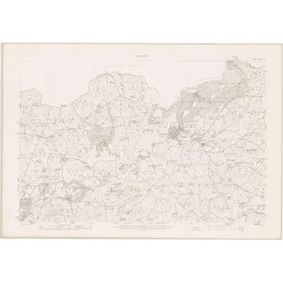 1910 Map of Cavan - Sheet 17, 1913 Print