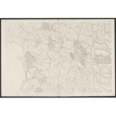 1836 Map of Cavan - Sheet 19, 1861 Print