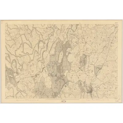 1836 Map of Cavan - Sheet 20, 1837 Print