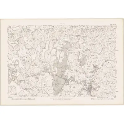 1909 Map of Cavan - Sheet 20, 1912 Print