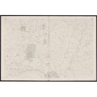 1836 Map of Cavan - Sheet 21, 1863 Print