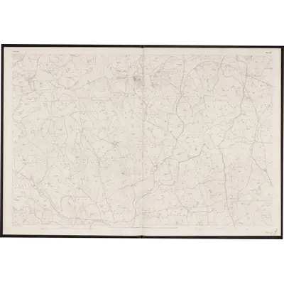 1836 Map of Cavan - Sheet 22, 1863 Print