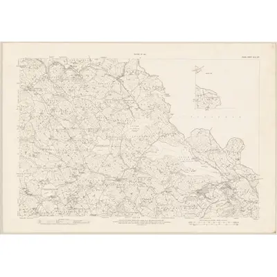 1911 Map of Cavan - Sheet 23 & 23A, 1913 Print