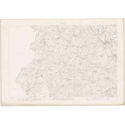 1909 Map of Cavan - Sheet 24, 1912 Print