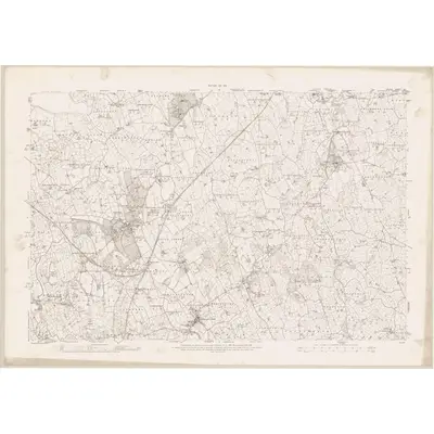 1910 Map of Cavan - Sheet 25, 1912 Print