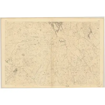 1836 Map of Cavan - Sheet 26, 1837 Print