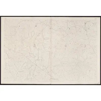 1836 Map of Cavan - Sheet 27, 1861 Print