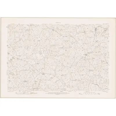 1910 Map of Cavan - Sheet 27, 1913 Print