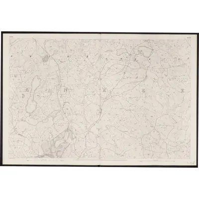 1836 Map of Cavan - Sheet 28, 1863 Print