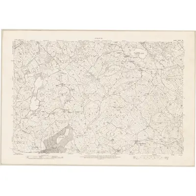 1911 Map of Cavan - Sheet 28, 1913 Print