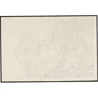 1836 Map of Cavan - Sheet 3, 1861 Print
