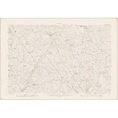 1910 Map of Cavan - Sheet 32, 1913 Print