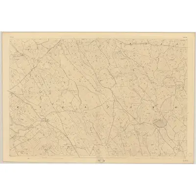 1836 Map of Cavan - Sheet 33, 1837 Print