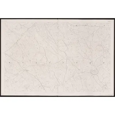 1836 Map of Cavan - Sheet 33, 1863 Print