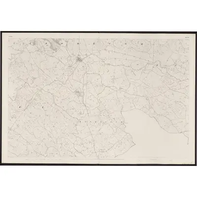 1836 Map of Cavan - Sheet 34, 1861 Print