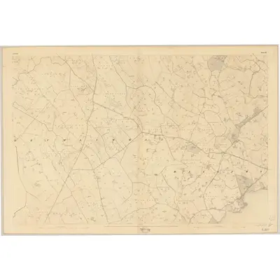 1836 Map of Cavan - Sheet 37, 1837 Print