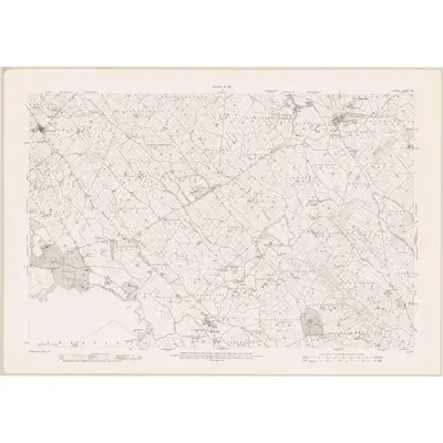 1910 Map of Cavan - Sheet 38, 1913 Print