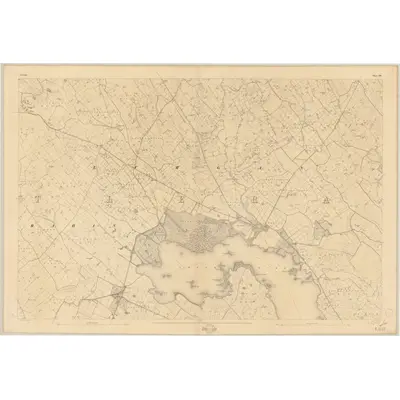 1836 Map of Cavan - Sheet 39, 1837 Print