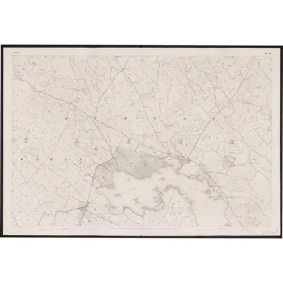1836 Map of Cavan - Sheet 39, 1863 Print