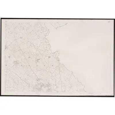 1836 Map of Cavan - Sheet 40, 1863 Print