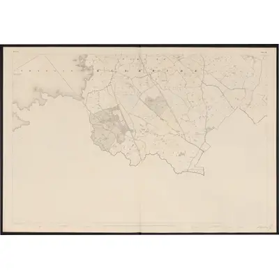 1836 Map of Cavan - Sheet 42, 1854 Print