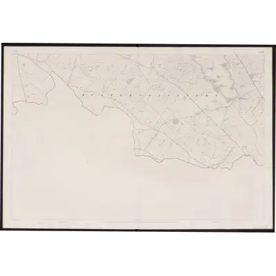 1836 Map of Cavan - Sheet 43, 1863 Print