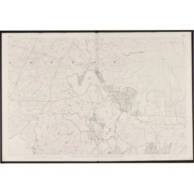 1836 Map of Cavan - Sheet 9, 1861 Print