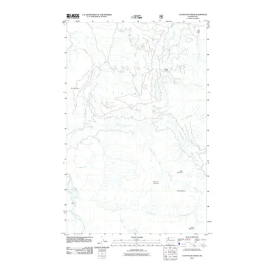 2011 Map of Cavanaugh Creek, 2011 Print