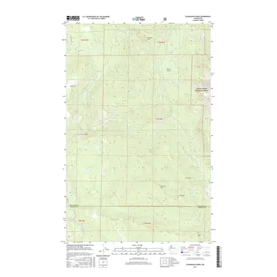 2017 Map of Cavanaugh Creek, 2017 Print